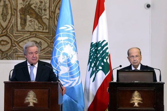 غوتيريش: الانتخابات ستكون المفتاح وعلى الشعب اللبناني ان ينخرط بقوة في عملية اختيار كيفية تقدّم البلد
